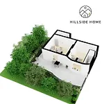 Lejlighed Cozy Hillside In With Patio